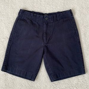 J.Crew Factory Gramercy 9” Chino Short Navy Size 30W